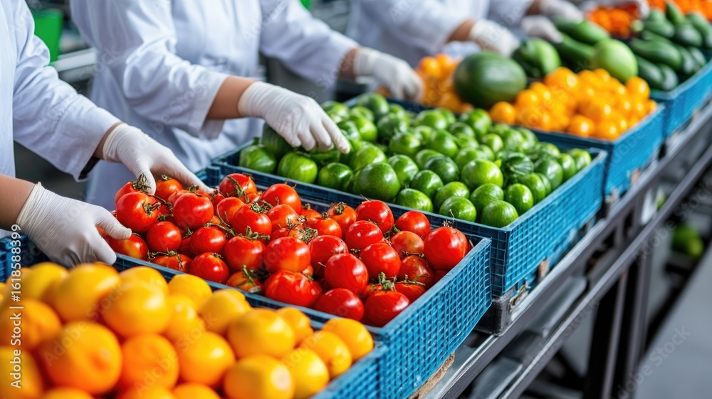 distribution de produits frais